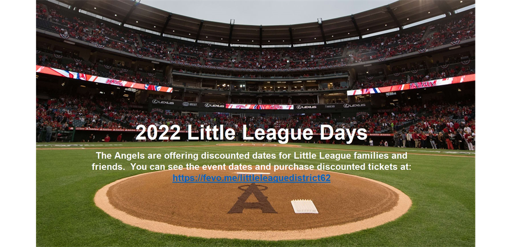 Angels Little League Days 2022