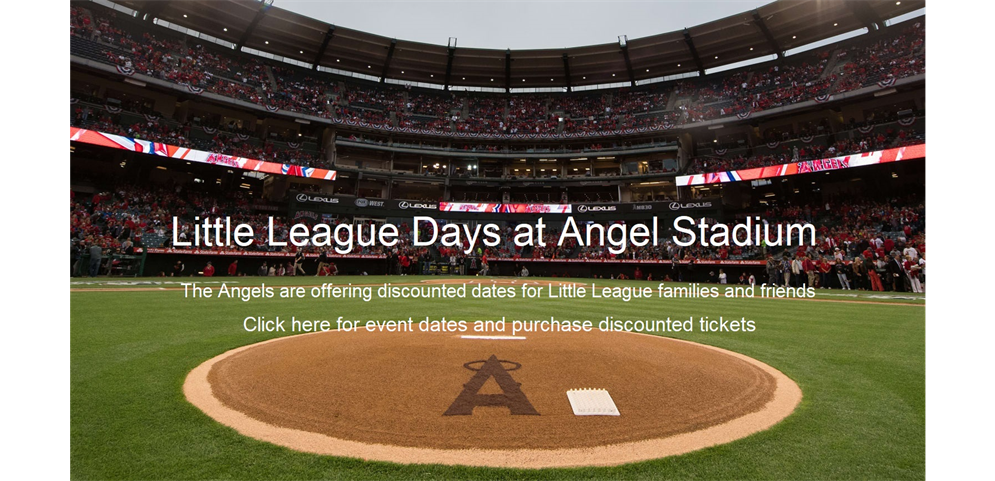 Little League Days at Angel Stadium